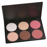 Paleta Blush e pó 6 cores